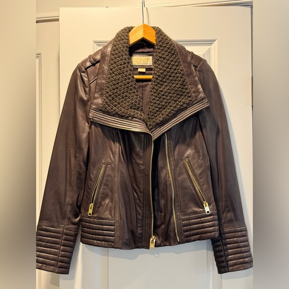 MK leather jacket - Picture 2 of 8